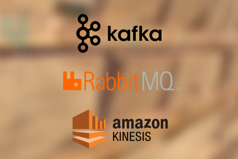 kafka or rabbitmq or kinesis kafka or rabbitmq or kinesis